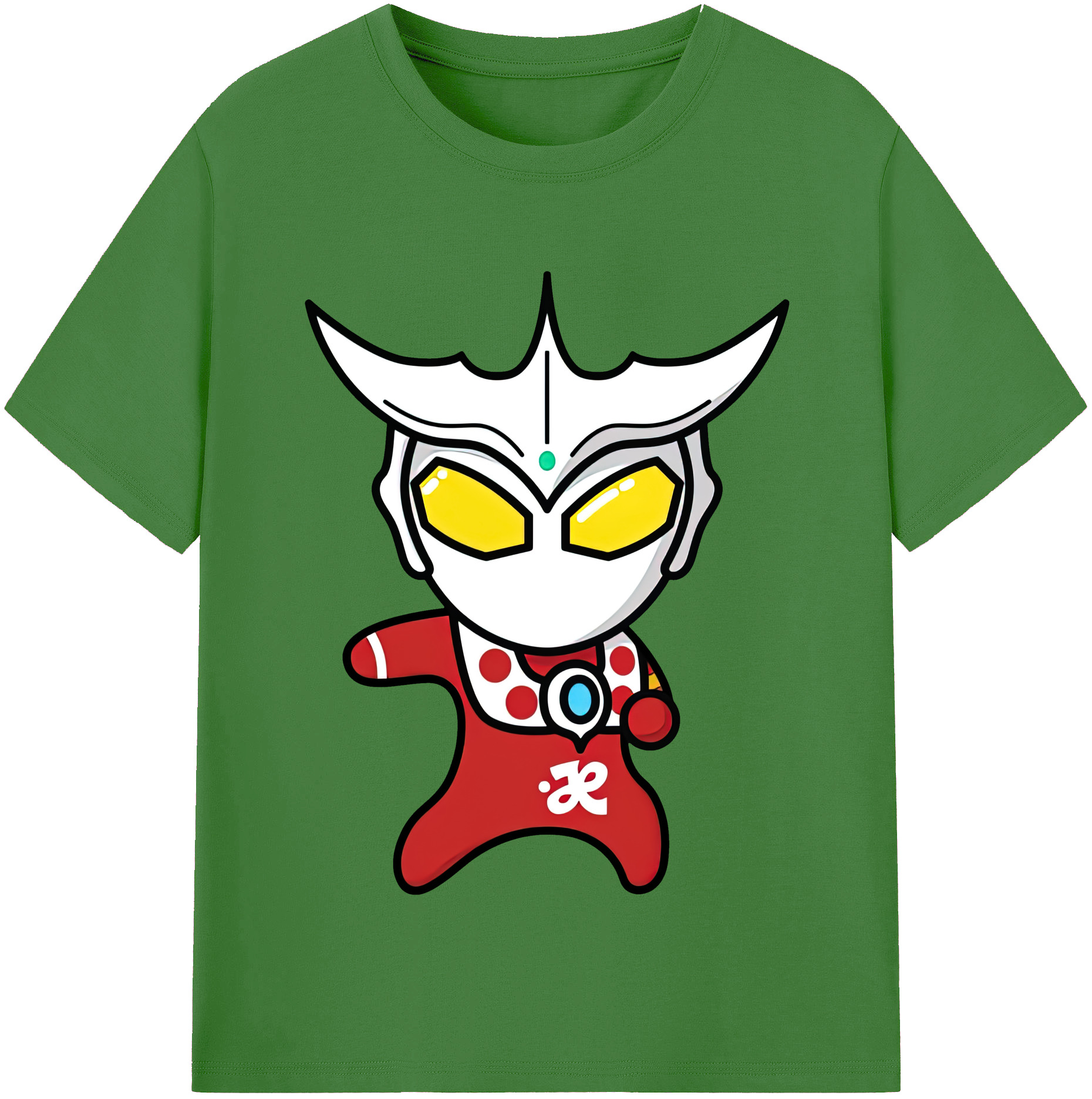 （画像用） ウルトラマン Ultraman レディースカジュアルプリントTシャツ（綿100％）